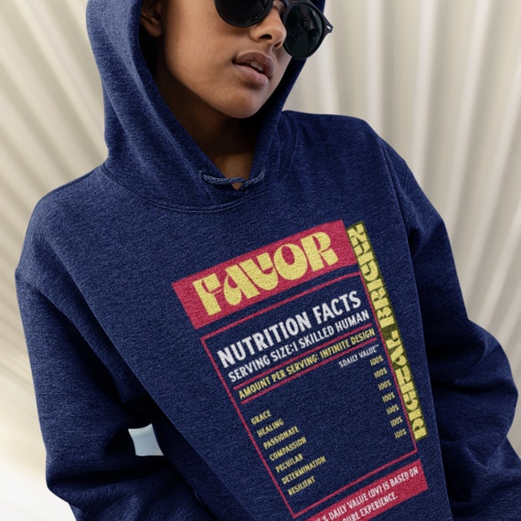 Favor Unisex Heavy Blend™ Hooded Sweatshirt – Faith-Inspired Pullover, Gender-Neutral Spiritual Wear, Seasonal Fashion