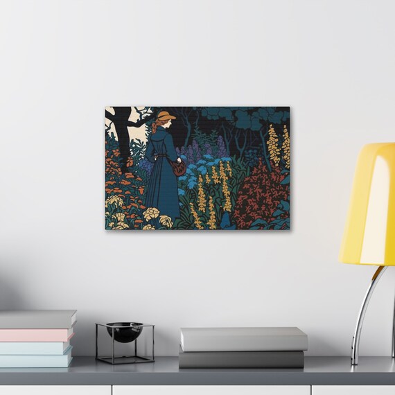 Inspired by Les Nabis, Custom, High-quality , Professional-grade, Gallery Premium stretched Canvas Decor Wrap