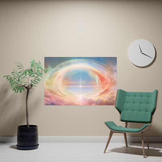DreamLike Supernumerary Rainbow, Cloudspace, Indoor Decor,  Horizontal Matte Posters