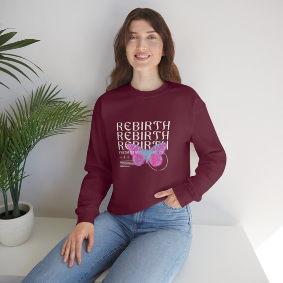 Rebirth, Crewneck sweater Heavy Blend™, Comfortable, Cozy, Versatile apparel Casual, Stylish  Unisex Heavy Blend™ Sweatshirt