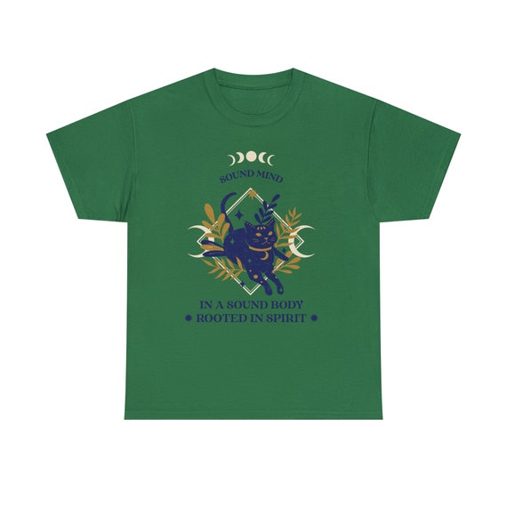 Sound Mind Tee, Durable , Comfortable ,Versatile,  Premium quality,  Soft-touch , Minimalist, Retro-inspired Unisex Heavy Cotton Tee