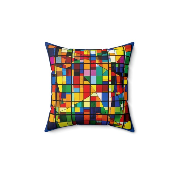 Spun Polyester Square Pillow