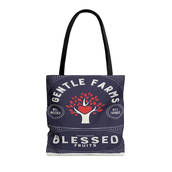 Gentle Farms Handmade  Carry All, Practical Shoulder Tote , High Quality Gift Idea, Eco- Friendly, Reliable and Reusable, Unique Idea(AOP)