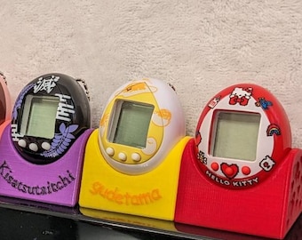 Customizable Tamagotchi Nano Stand / Cradle / Holder - 3D Print