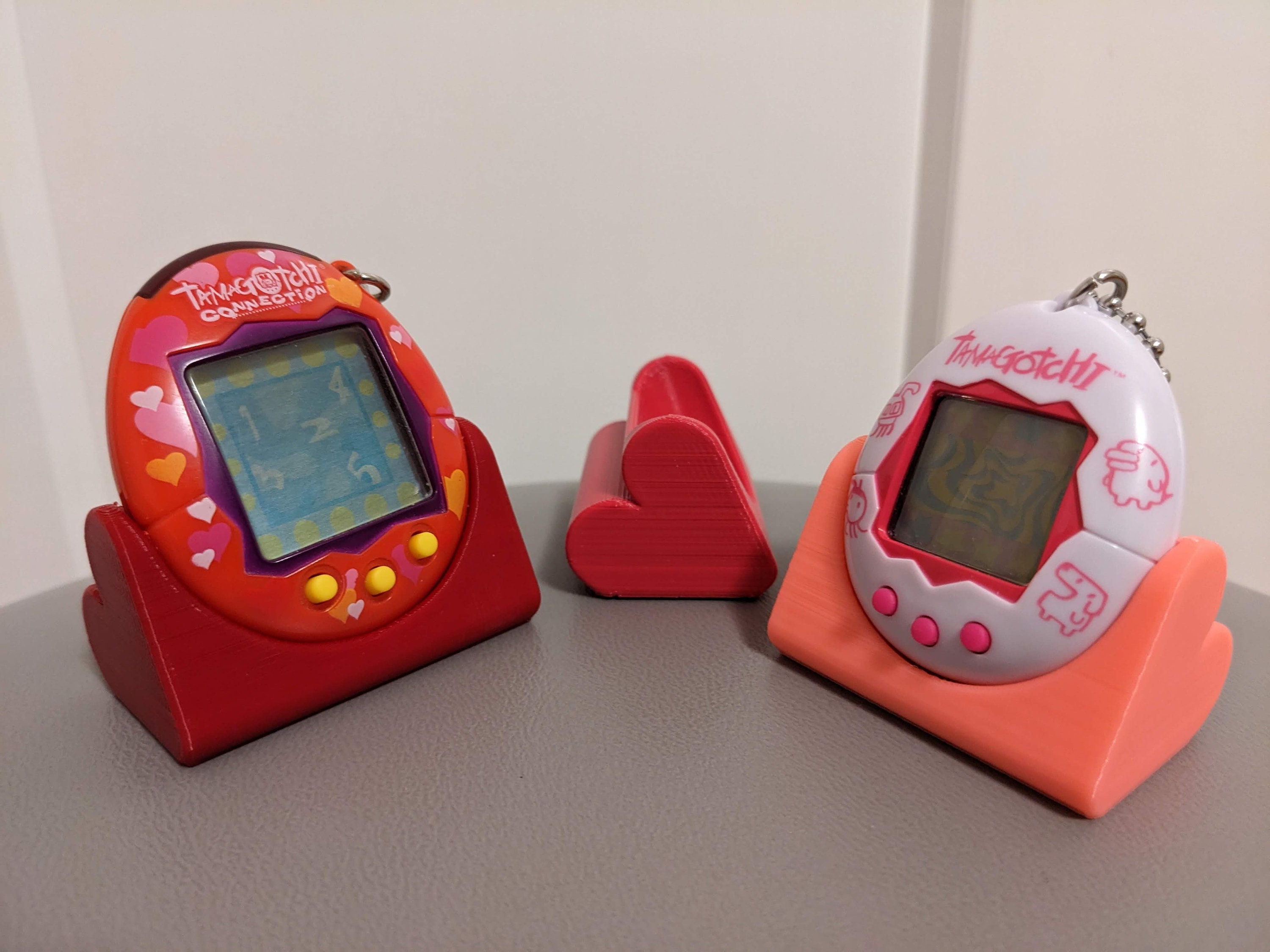 Customizable Tamagotchi Smart Stand / Cradle / Holder 3D Print 