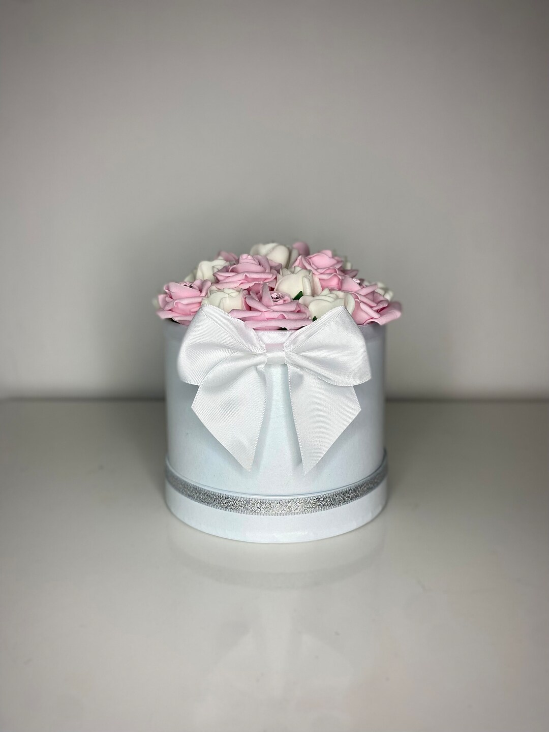 Hat Box Roses Forever Roses Etsy
