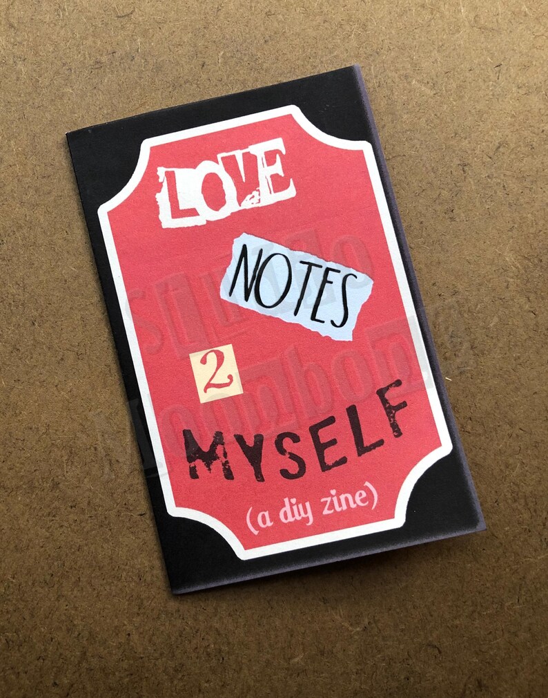 Love Notes 2 Myself - DIY Mini Zine - Etsy