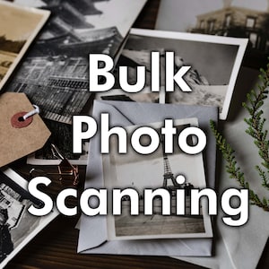 Bulk Photo Scanning