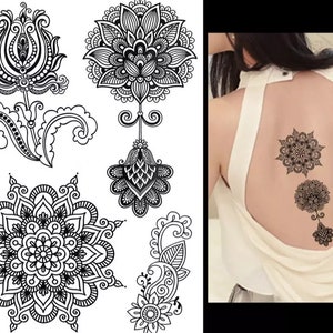 24 Nice Henna Tattoos On Back