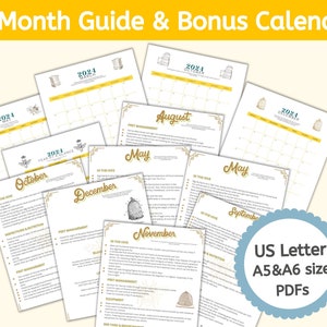 Beekeepers Record Keeping Bundle 2024 for Northern US States , Beehive Inspection Logbook, Monthly Beekeeping Tasks, Beekeeper Calendar 2024 image 5