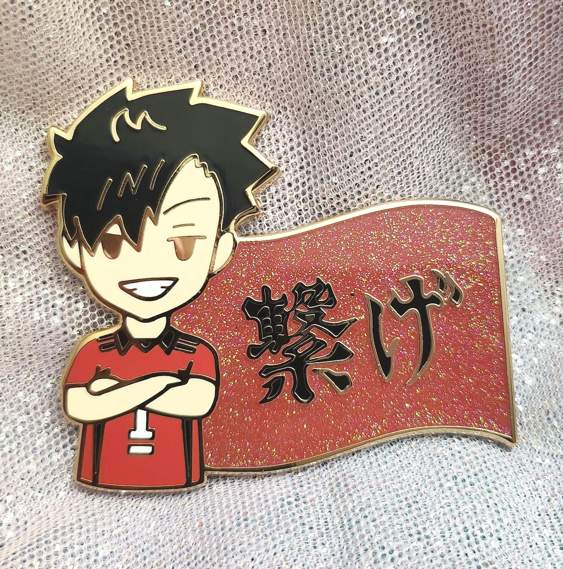 Haikyuu!! To the Top Badge Set Of 3 Kuroo Tetsuro Nekoma