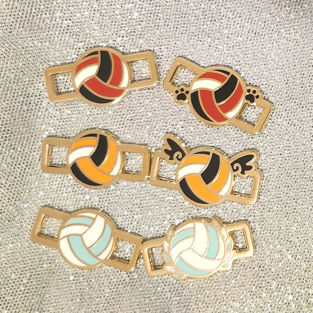 Haikyuu Volleyball Shoelace Charms Etsy
