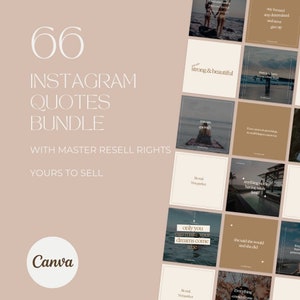 Instagram Templates | Quote Templates | Engagment Templates | Master Resell Rights | Faceless Instagram Account | Instagram Quotes | MRR