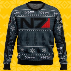 Mass effect christmas jumper cheap