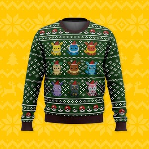 Eevee christmas sweater sales