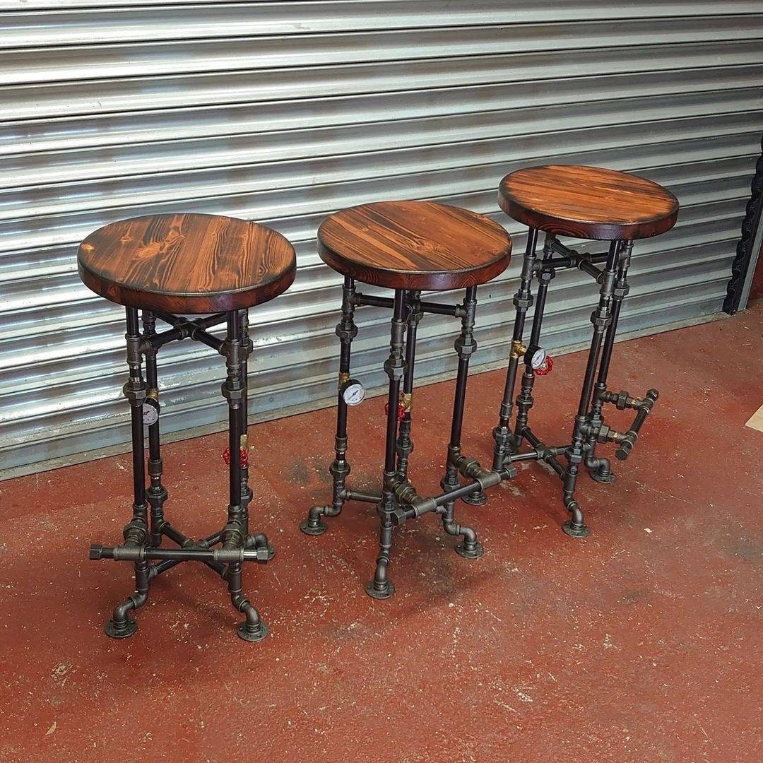 Steampunk bar stools for sale deals