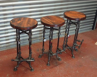 The Fairbairn Steampunk Bar Stool