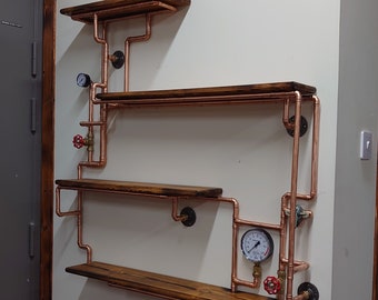 La estantería Steampunk de Otto