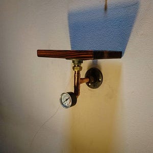 Steampunk Single Shelf