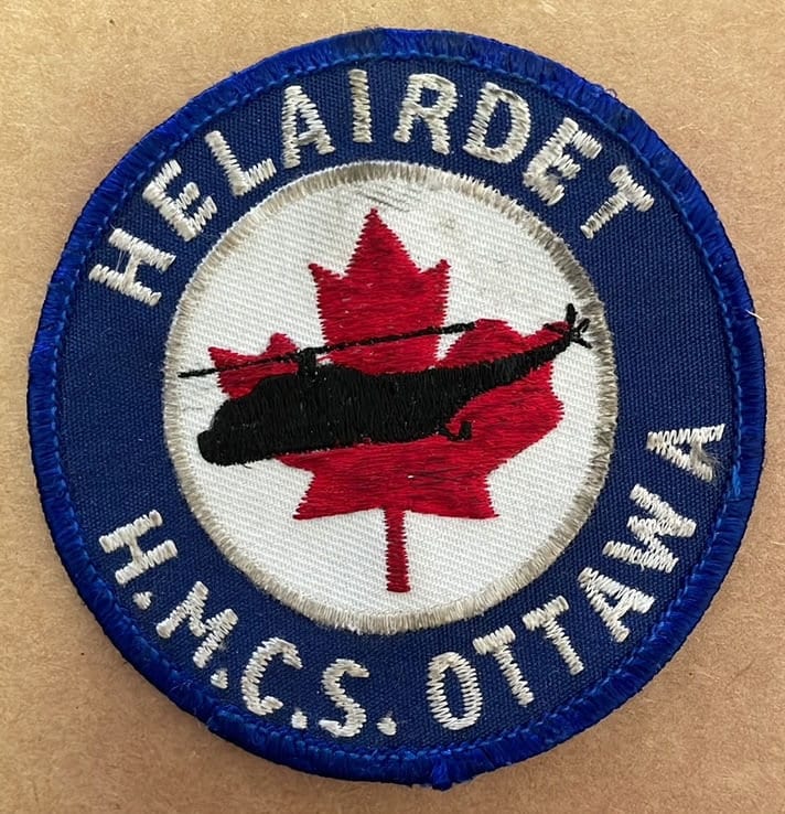 HELAIRDET HMCS OTTAWA Royal Canadian Navy Sea King Helicopter