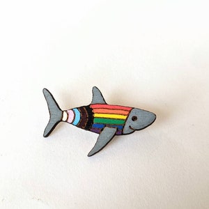 Pride Shark pin!