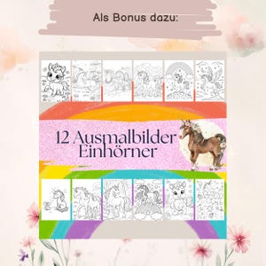 Unicorn Treasure Hunt Printable – Exciting scavenger hunt for the garden, children's birthdays & outdoor adventures for ages 4-8 with certificate, PDF image 8