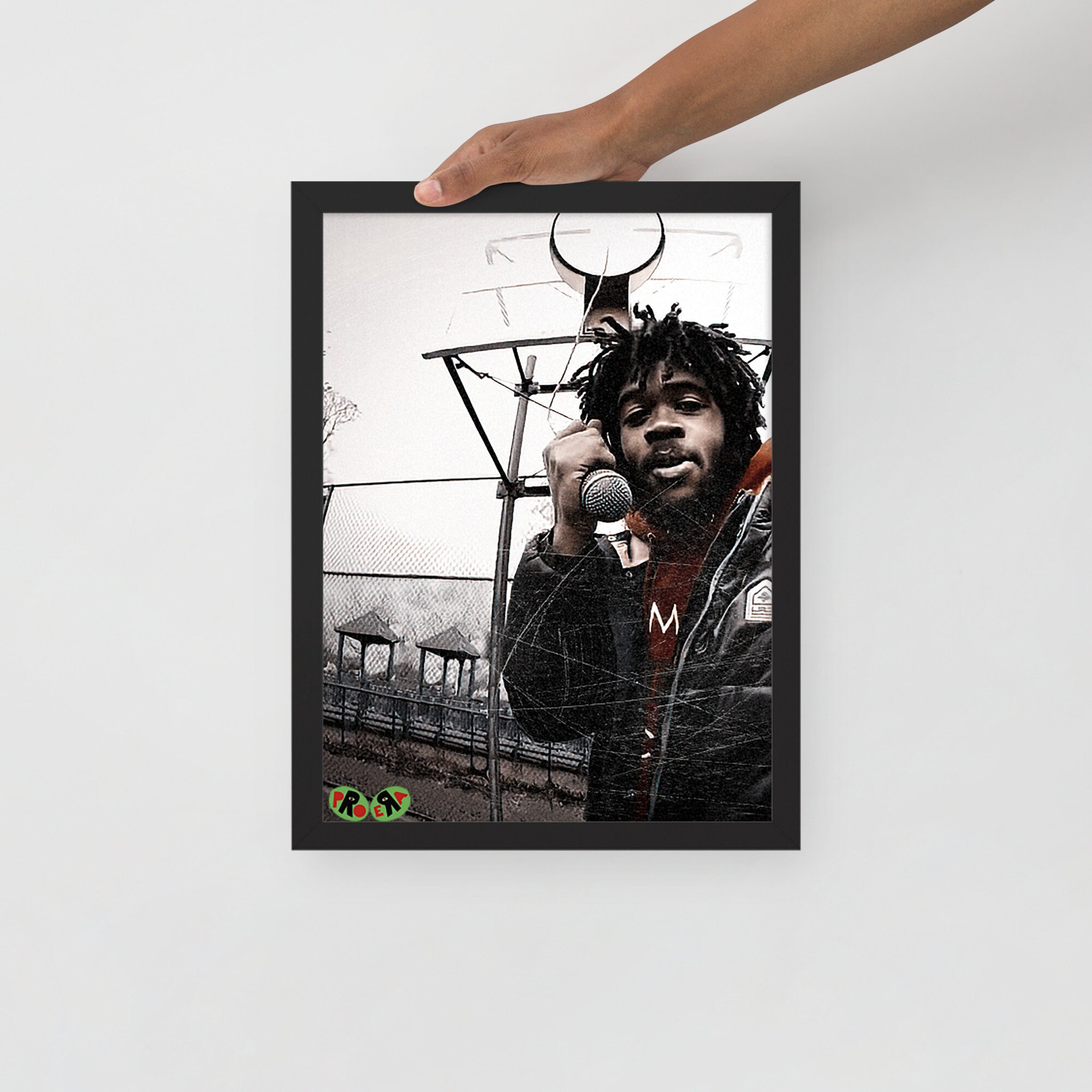 Capital Steez - Park Steelo Rare Framed Poster - King