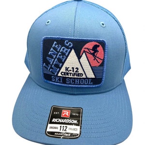 Lane Myers Ski School Better Off Dead Richardson 112 Trucker Snapback Hat Cap Vintage Style Patch Throwback