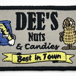 Dee’s Nuts & Candies Humorous Funny Vintage Style Patch Cap Hat
