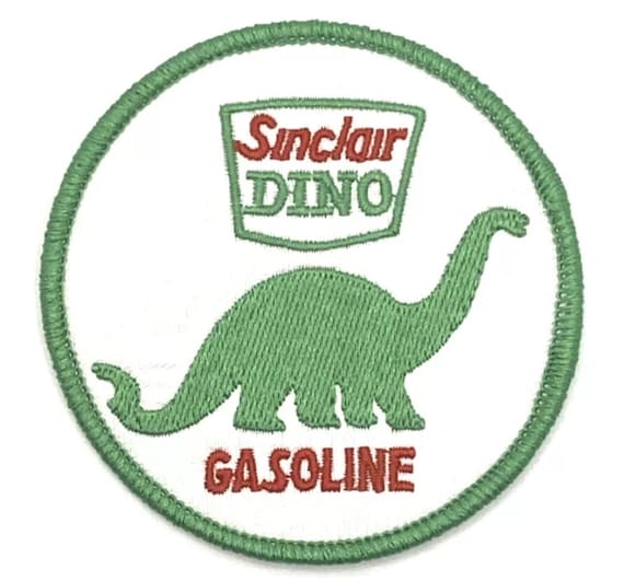 Sinclair Gas Dino Racing Oil Patch Iron Sew on Vintage Style  display picture 2