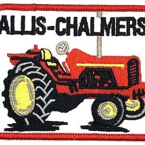 Allis-Chalmers Tractor Farm Equipment Vintage Style Retro Patch Hat Cap