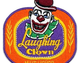 Laughing Clown NASCAR Racing Patch Movie Talladega Nights Retro Style Cap Hat