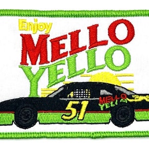 Cole Trickle Mello Yello Days Of  Thunder NASCAR Racing Patch Vintage Retro Style