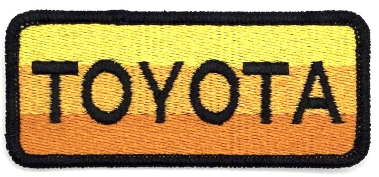 Toyota Motorsports Truck Car Vintage Style Retro Patch Iron 