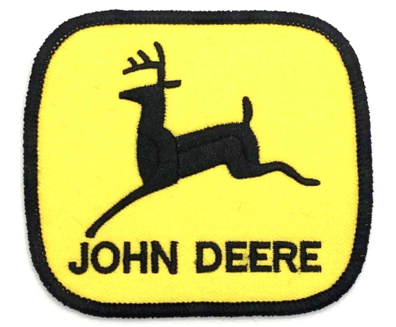 John Deere JD Tractors Farm Machinery Retro Vintage Style Patch Trucker Hat Cap Vintage JOHN DEERE A. Miller Farm Equip Ltd Classic Green  main image 2