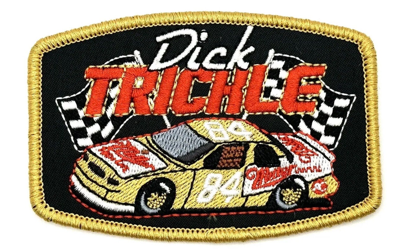 Dick Trickle Beer NASCAR Racing Patch Vintage Retro Style  display picture 1