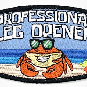 Professional Leg Opener Humorous Ocean Crab Funny Vintage Style Patch Cap Hat