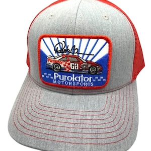 Derrike Cope Nascar Racing Richardson 112 Trucker Snapback Hat Cap Vintage Style Patch Retro Throwback
