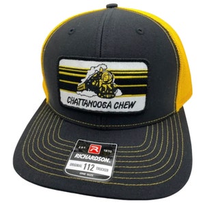 Chattanooga Chewing Toobacco NASCAR Racing Hat Richardson 112 Trucker SnapBack Cap Vintage Style Patch Throwback