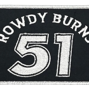 Rowdy Burns Exxon Days Of Thunder NASCAR Racing Patch Vintage Retro Style