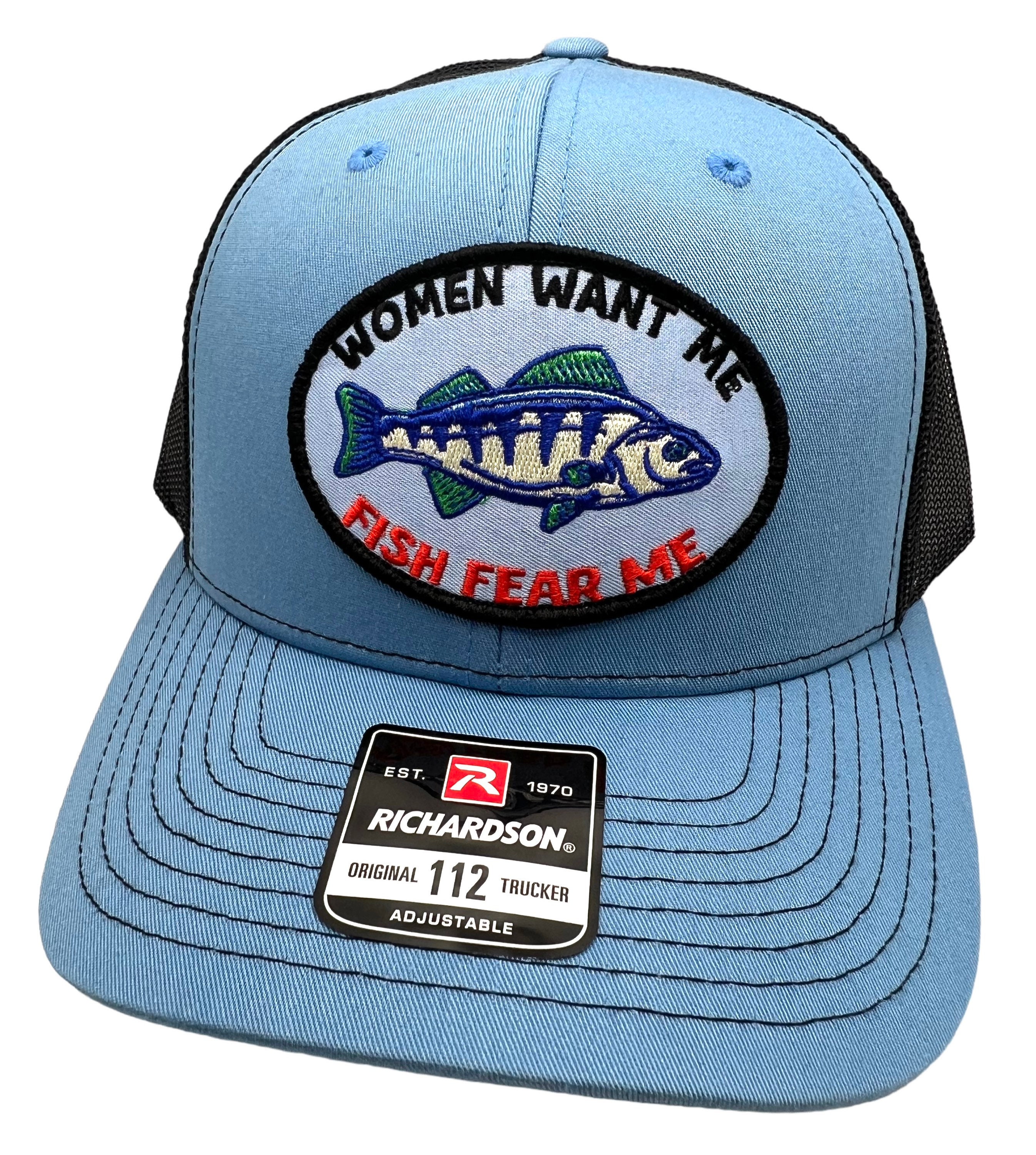 Women Want Me Fishing Adult Funny Patch Richardson 112 Trucker Hat Cap  Snapback -  Canada