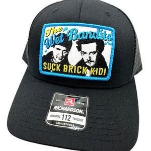 The Wet Bandits Home Alone Christmas Movie Richardson 112 Trucker Snapback Hat Cap Vintage Style Patch Throwback