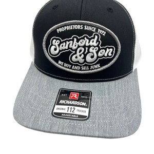 Sanford And Son TV Show Fred & Lamont Richardson 112 Trucker Snapback Hat Cap Vintage Style Patch Retro Throwback