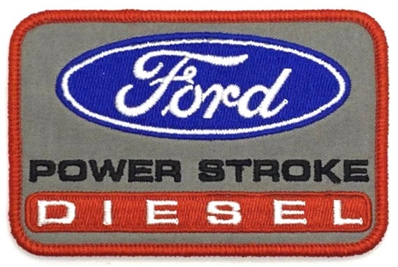 Ford Power Stroke Diesel Power Farm Truck Vintage Style  display picture 3