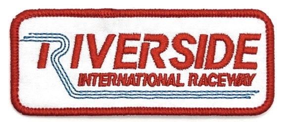 Riverside International Raceway Patch Nascar Racing Vintage