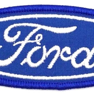 フォード モータースポーツ ブルー トラック カー ビンテージ スタイル レトロ パッチ アイロン 縫い キャップ 帽子 レーシング