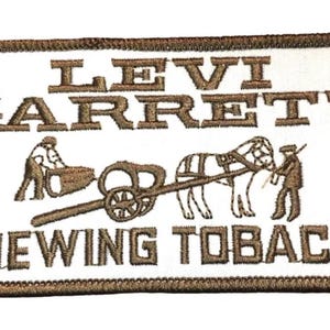 Levi Garrett Classic Chewing Tobacco Retro Vintage Style Patch Hat Cap