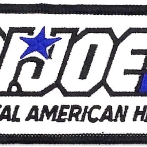 G I Joe American Hero Toys Figurer Strykjärnsömlapp Vintage-stil Retro GI Hatt Mössa