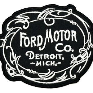 Ford Motor Company Truck Car Vintage Style Retro Patch Iron Cap Hat Racing