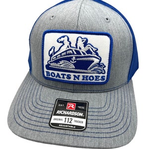 Boats N Hoes Step Brothers Movie Richardson 112 Trucker Snapback Hat Cap Vintage Style Patch Throwback